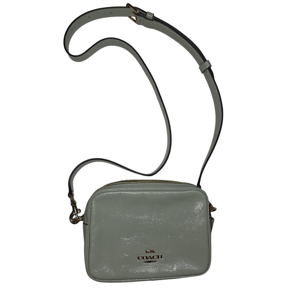 Coach Mini Carey Camera Bag Light Pistachio Women's New with Tags